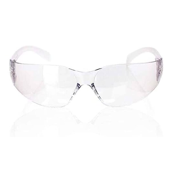 Bison Life Hyline-Clear, Safety Glasses Anti-Fog &  Anti-Scratch, Clear Lens, Wraparound - SH-HYSG-CLLCLT-MS10-1
