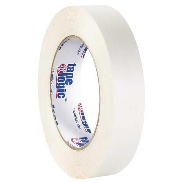 Cinta adhesiva de película de doble cara Tape Logic, 3.5 mil, 1" x 60 yardas, blanco, 48/caja - T985460