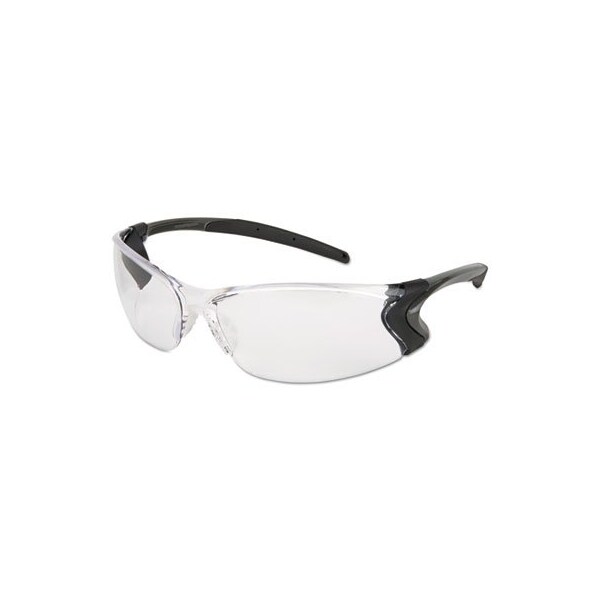Mcr Safety MCR Safety, BACKDRAFT GLASSES, CLEAR FRAME, HARD COAT CLEAR LENS - BD110P