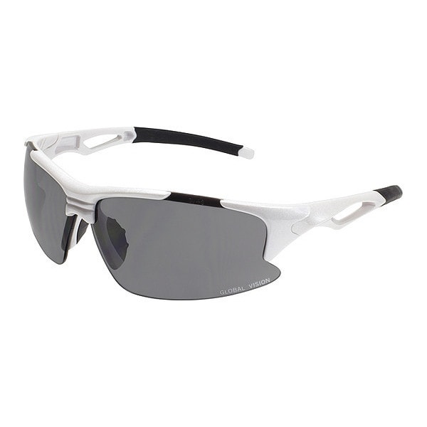 Global Vision Safety Glasses, Sparkz, Smoke - SPARKZSM
