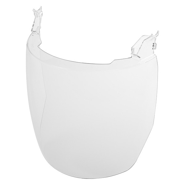 Milwaukee Tool BOLTâ„¢ 10PK Clear Face Shield Replacement Lenses (No-brim Helmet Only Mount), Clear Visor, Clear - 48-73-1445