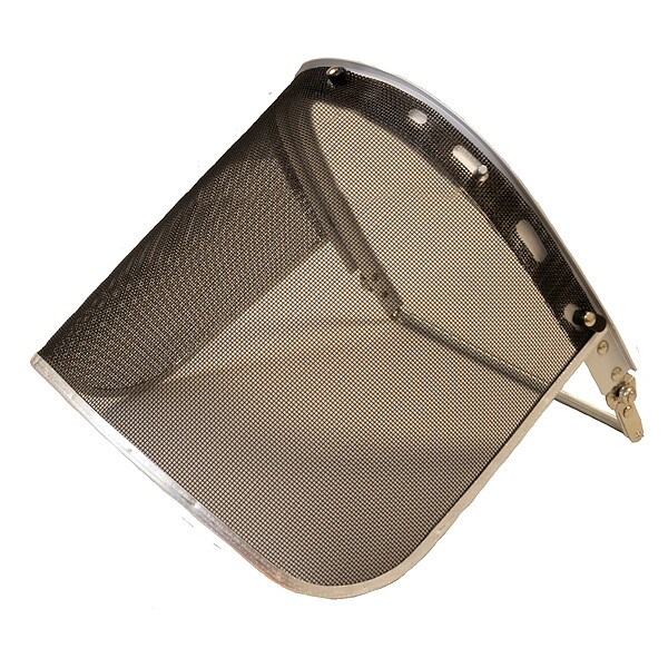 Bullard Bracket and Visor Bundle, No Visor, 8 in Height, Pinlock, Ratchet Suspension - A100G8S24