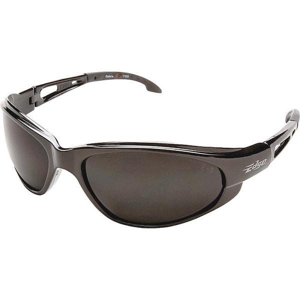 Edge Eyewear NonPolarized Safety Glasses, Unisex, Polycarbonate Lens, Full Frame, Nylon Frame, Black Frame - SW116