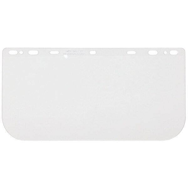 Mcr Safety Glasses, 8X16'' .040  Visor Pc - MAX6 - 181540PF