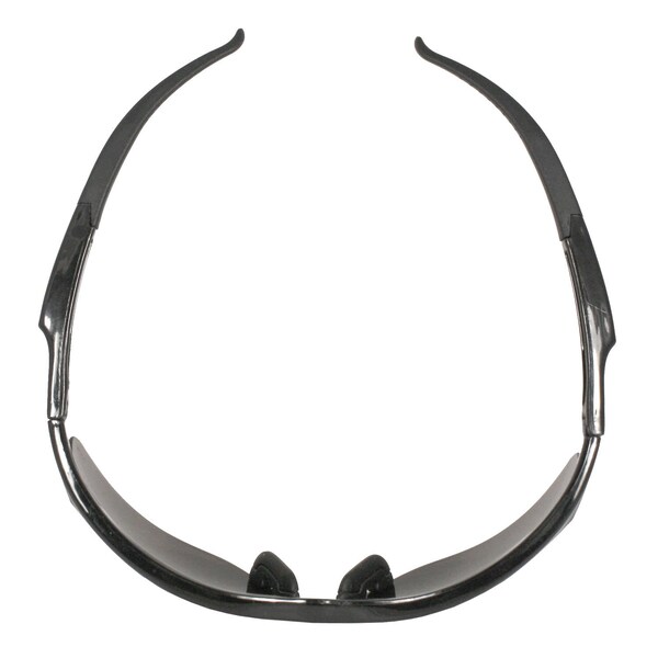 Radians Safety Glasses, Wraparound Smoke Polycarbonate Lens, Anti-Fog, Scratch-Resistant,  - AP1-21