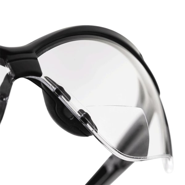 Jackson Safety Safety Glasses Anti-Scratch, Clear Lens, Half-Frame - 50042
