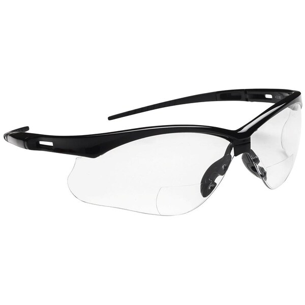 Jackson Safety Safety Glasses Anti-Scratch, Clear Lens, Half-Frame - 50042