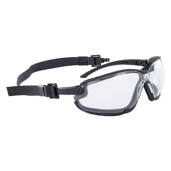 Sas Safety Impact Resistant Safety Goggles, Anti-Fog, Scratch-Resistant, Clear Lens, Universal - 5103