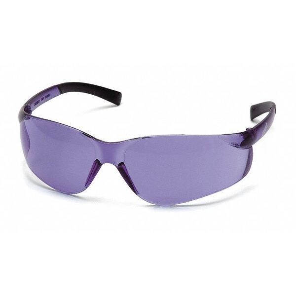 Pyramex Ztek, Safety Glasses Anti-Scratch, Purple Lens, Frameless - S2565S