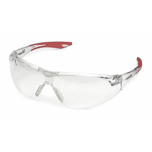 Delta Plus Avion, Safety Glasses Anti-Scratch, Clear Lens, Frameless, Wraparound - SG18C