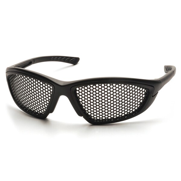 Pyramex Steel Safety Glasses, Trifecta Punched - SB76WMD
