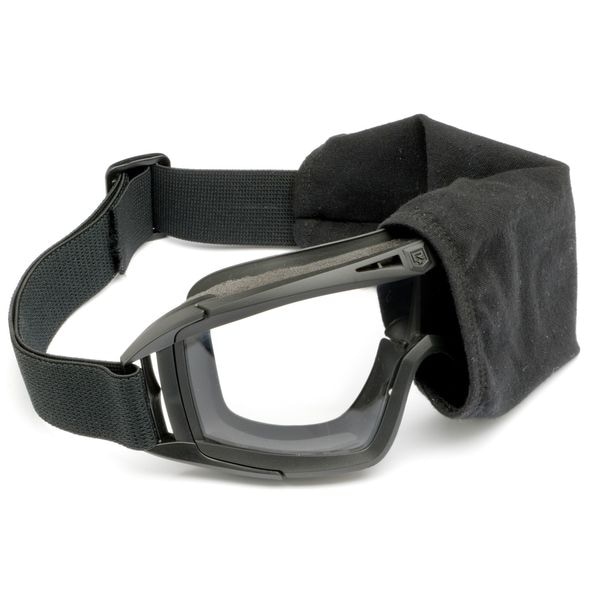 Revision Military Tactical Goggles Kit, Anti-Fog, Scratch-Resistant, Clear, Gray Lens, Indirect Venting, Universal - 4-0308-0016