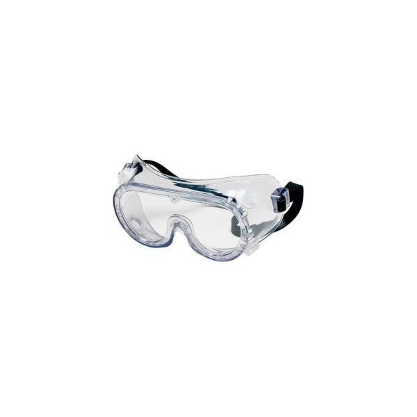 Mcr Safety MCR Safety 2235R Chemical Splash Safety Goggles, Indirect Vent, Rubber Strap, Clear AF Lens - 2235R