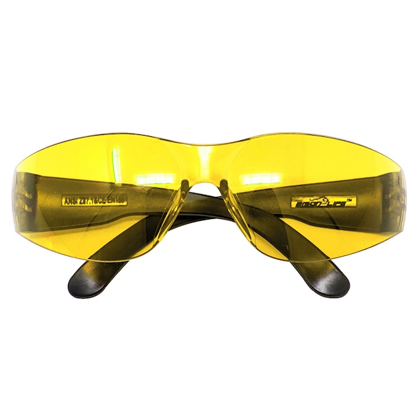 Safe Handler Yellow Anti-Scratch Lens, Polycarbonate, Black - BLSH-ESCR-CLBT-SG4Y-12