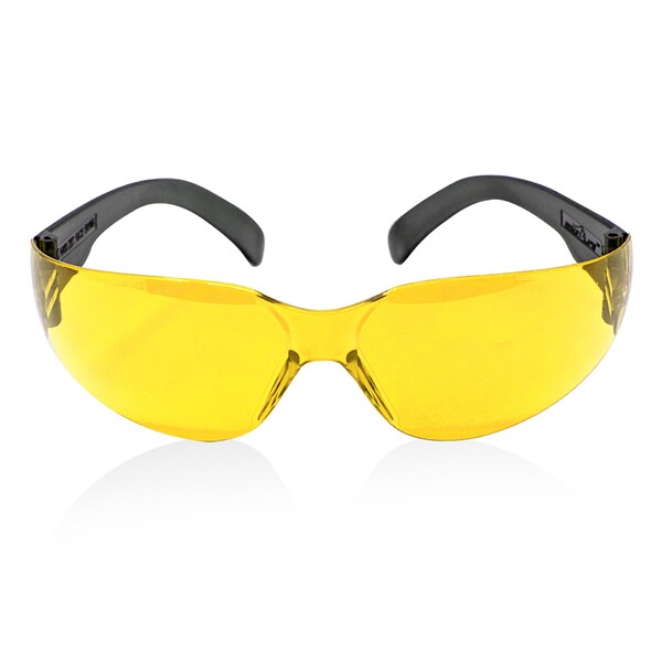 Safe Handler Yellow Anti-Scratch Lens, Polycarbonate, Black - BLSH-ESCR-CLBT-SG4Y-12