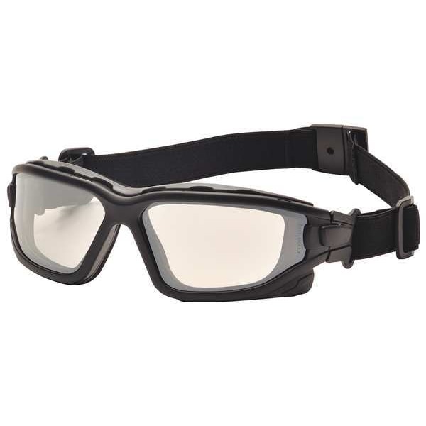 Pyramex Dual Pane Goggle, Anti-Fog, Anti-Static, Scratch-Resistant, Light Gray Lens, Direct Venting - SB7080SDT