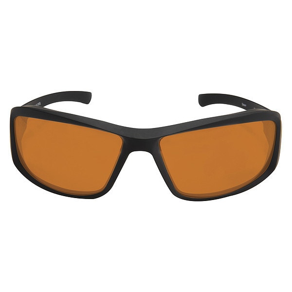 Edge Eyewear Brazeau Torque, Safety Glasses Anti-Scratch, Polarized, Copper Lens, Full-Frame, Traditional - TXB235