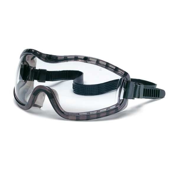 Mcr Safety Safety Goggles, Clear Lens, UV-AF Anti-Fog Coating, Indirect Vent, Adjustable Rubber Strap - 2310AF
