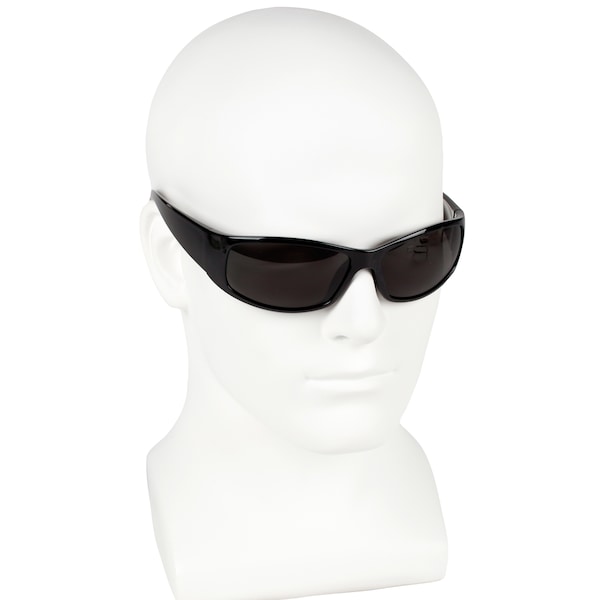 Smith & Wesson Elite, Safety Glasses Anti-Fog &  Anti-Scratch, Gray Lens, Full-Frame, Wraparound - 21303