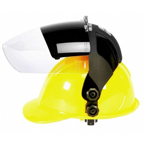 Sellstrom Faceshield Visor, Clear Visor, Polycarbonate, Universal Adapter Suspension, Anti-Fog Lens - S32182