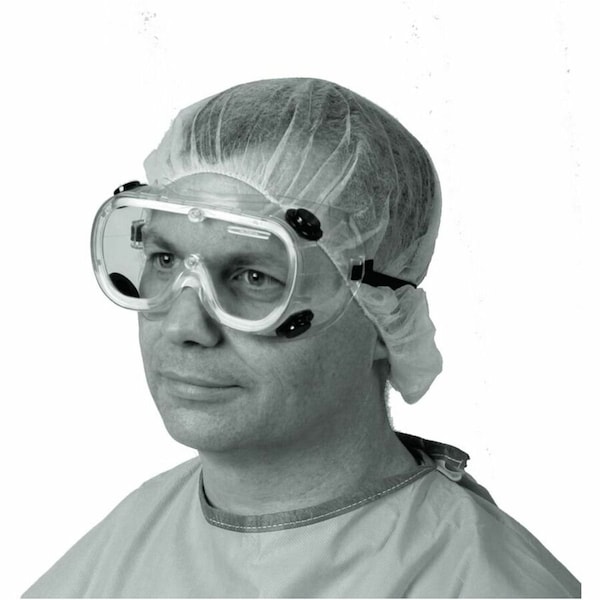 Medline Standard Fluid-Protection Lab Goggles - NON24776