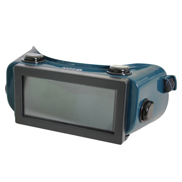 Gentec Welding Goggles, Standard 2in. X 4-1/4in. , shade 5 filter lens and clear cover glass lens - 20-1775-5