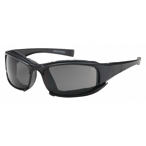 Bouton Optical Safety Glasses, Anti-Fog &  Anti-Scratch, Gray Lens, Universal, 1 PR - 250-CE-10091