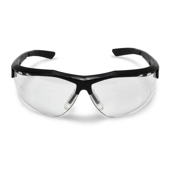Radians Glasses Thraxus Safety Glass-Blk/Clr IQ AF - TXC1-13ID