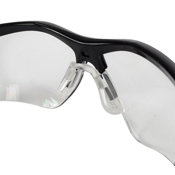 Radians Glasses Thraxus Safety Glass-Blk/Clr IQ AF - TXC1-13ID