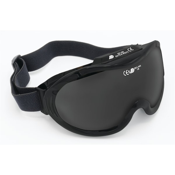 Star Asia Welding Safety Goggles, Anti-Fog, Scratch-Resistant, Black Lens, Universal - 41217
