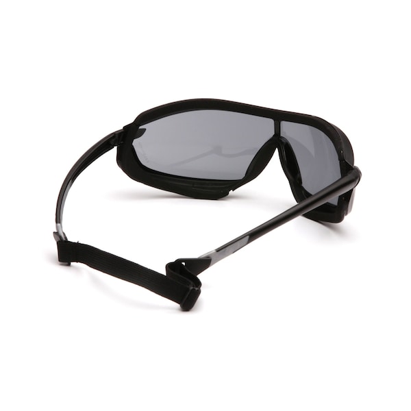 Pyramex XS3 PLUS, Safety Glasses Anti-Fog &  Anti-Scratch, Gray Lens, Full-Frame, Wraparound - SB4620STP