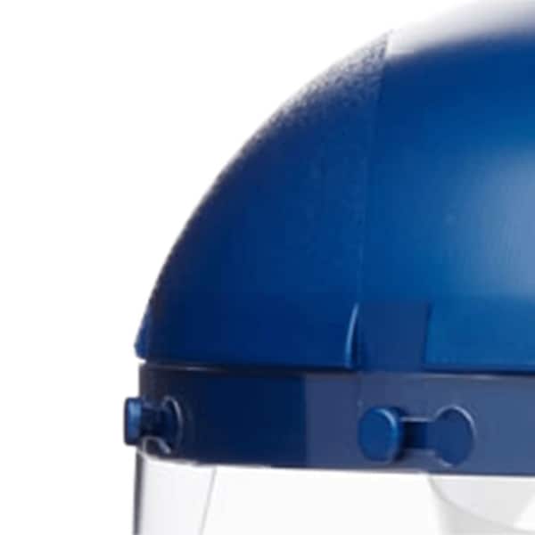 Sellstrom 390 Series Face Shield, Single Crown, 8 inX16 inX0.040 in, Clear, Polycarbonate, Uncoated - S39020