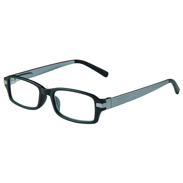 Envy Envy Breckenridge Black/Gray Frame +2.00 Strength Women's Reading Glasses - 78393