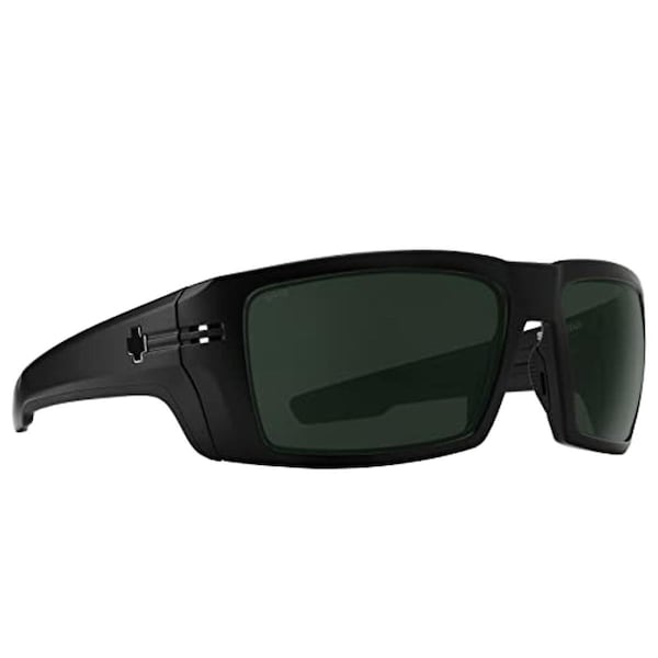 Spy -670000000164 Rebar Ansi Safety Glasses with Matte Black Frame & Happy Gray Green Polar Lens - SPY-670000000164