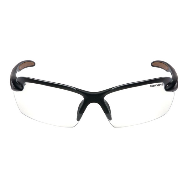 Carhartt Eyewear Carhartt Spokane Anti-Fog Spokane Safety Glasses Clear Lens Black Frame 1 pc - CHB310DCC
