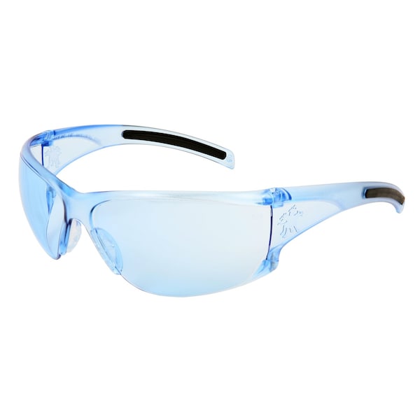 Mcr Safety Glasses, HK1 Light Blue Lens, 12PK - HK113