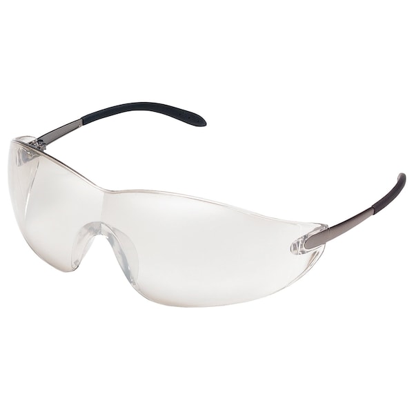 Mcr Safety Glasses, S21 I/O Clear Mirror Lens, 12PK - S2119