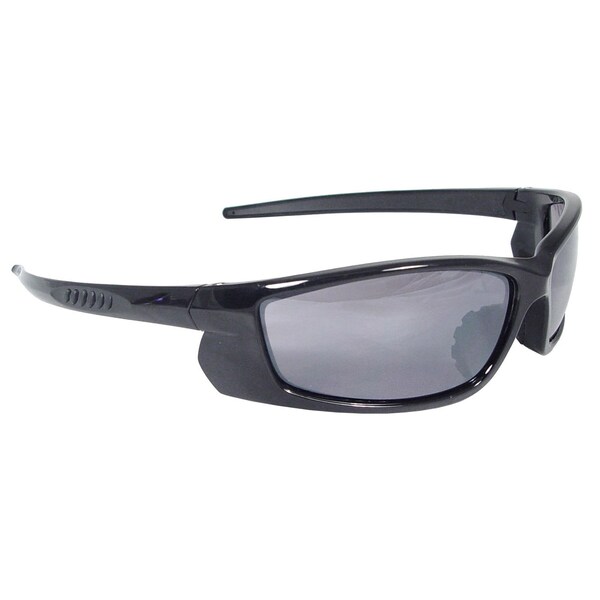 Radians Safety Glasses, Smoke Polycarbonate Lens, Uncoated,  - VT1-20