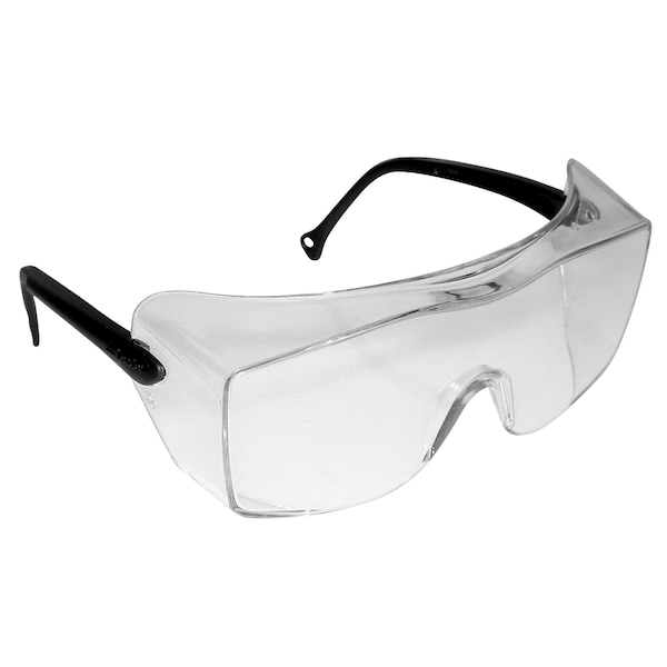 3M Safety Glasses Anti-Fog &  Anti-Scratch, Clear Lens, Frameless, 20 PK - 12163-00000-20