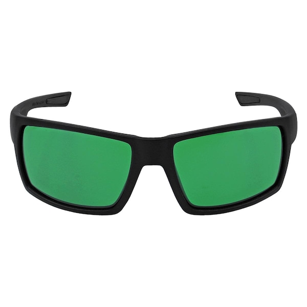 Bullhead Safety Green LED Blocker Matte Black Full-Frame, Full Frame - BH26619