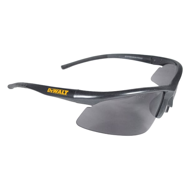Dewalt Safety Glasses, Wraparound Smoke Polycarbonate Lens, Scratch-Resistant, 12PK - DPG51-2D