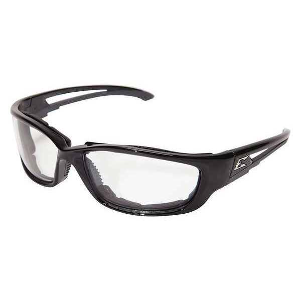 Edge Eyewear Kazbek XL Vapor Shield, Safety Glasses Anti-Fog, Anti-Static & Anti-Scratch, Clear Lens, Full-Frame - GSK-XL111VS