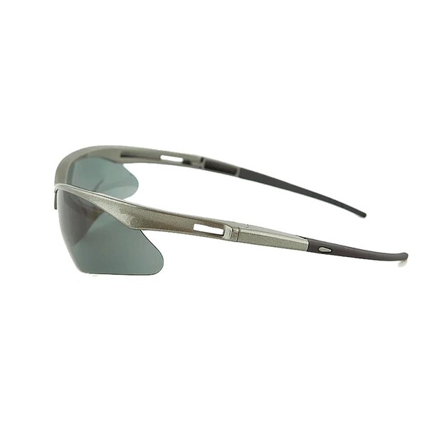 Jackson Safety Safety Glasses Anti-Scratch, Smoke Lens, Frameless - 50028