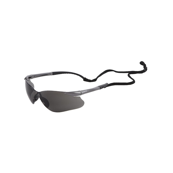 Jackson Safety Safety Glasses Anti-Scratch, Smoke Lens, Frameless - 50028