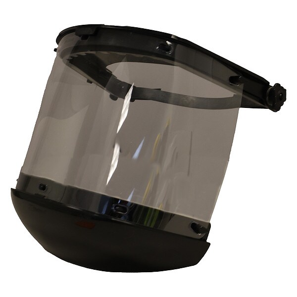 Bullard Bracket and Visor Bundle, No Visor, 8 in Height, Pinlock, Ratchet Suspension - A300BW840TX2CP1