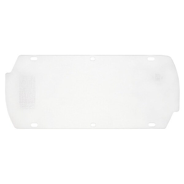Mcr Safety Glasses, USS Double Clear PETG 7x16.75x.040, 12PK - 494800