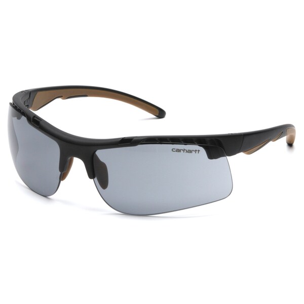 Carhartt Eyewear Carhartt Rockwood Anti-Fog Safety Glasses Gray Lens Black Frame 1 pc - CHB720DT