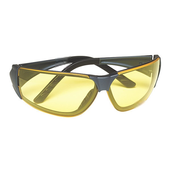 Msa Safety Sightgard, Safety Glasses Anti-Fog &  Anti-Scratch, Amber Lens, Full-Frame - 10070919
