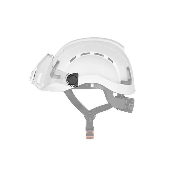 Defender Safety H2 CLEAR ANTI-FOG, ANTI-SCRATCH, VISOR FOR H2 SERIES SAFETY HELMET, ANSI Z87+ , CLEAR - H2-VZ-01
