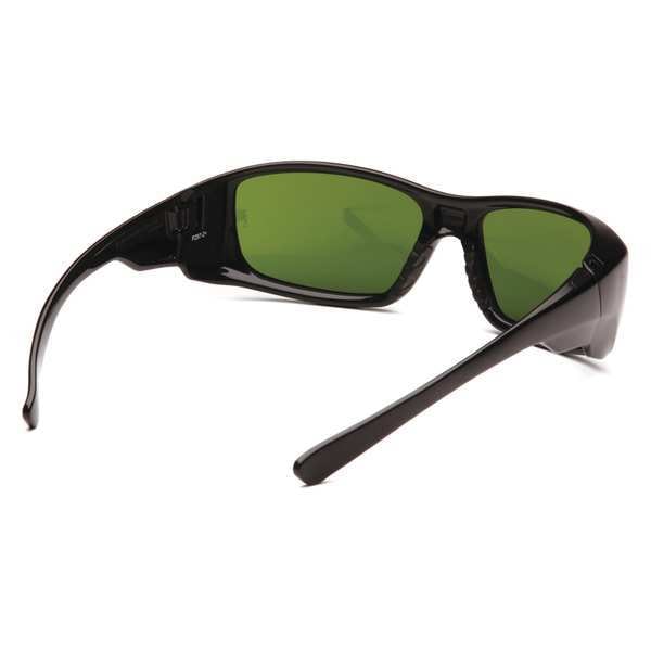 Pyramex Emerge, Safety Glasses Anti-Scratch, Dark Gray Lens, Full-Frame, Wraparound - SB7960SF
